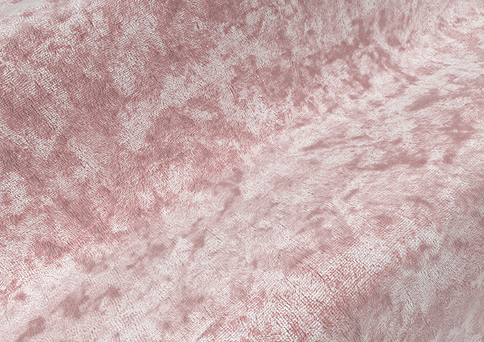Cyrus Crushed Velvet, Rose - Roman Blind - Image 4